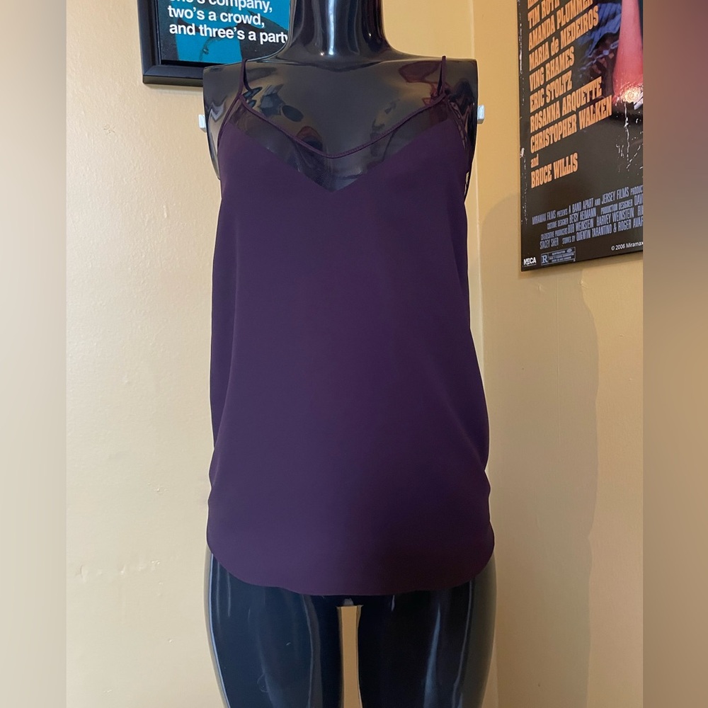 Women’s Eggplant Strappy Babaton Cami ( XXS )